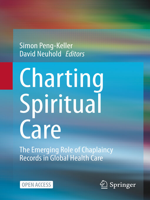 Title details for Charting Spiritual Care by Simon Peng-Keller - Available